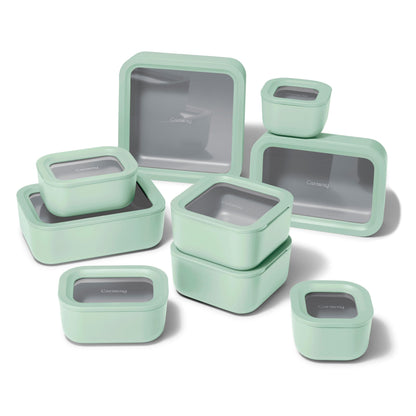 Glass Food Storage Container Set with Lids