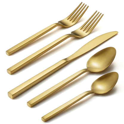 Forged Stainless Steel Flatware Set
