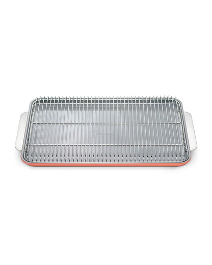 Caraway Non-Stick Ceramic Baking Sheet and Cooling Rack