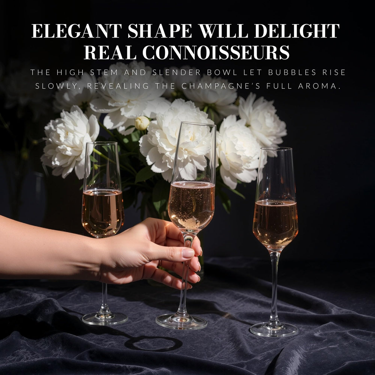 Avant Garde Crystal Drinking Glass Set