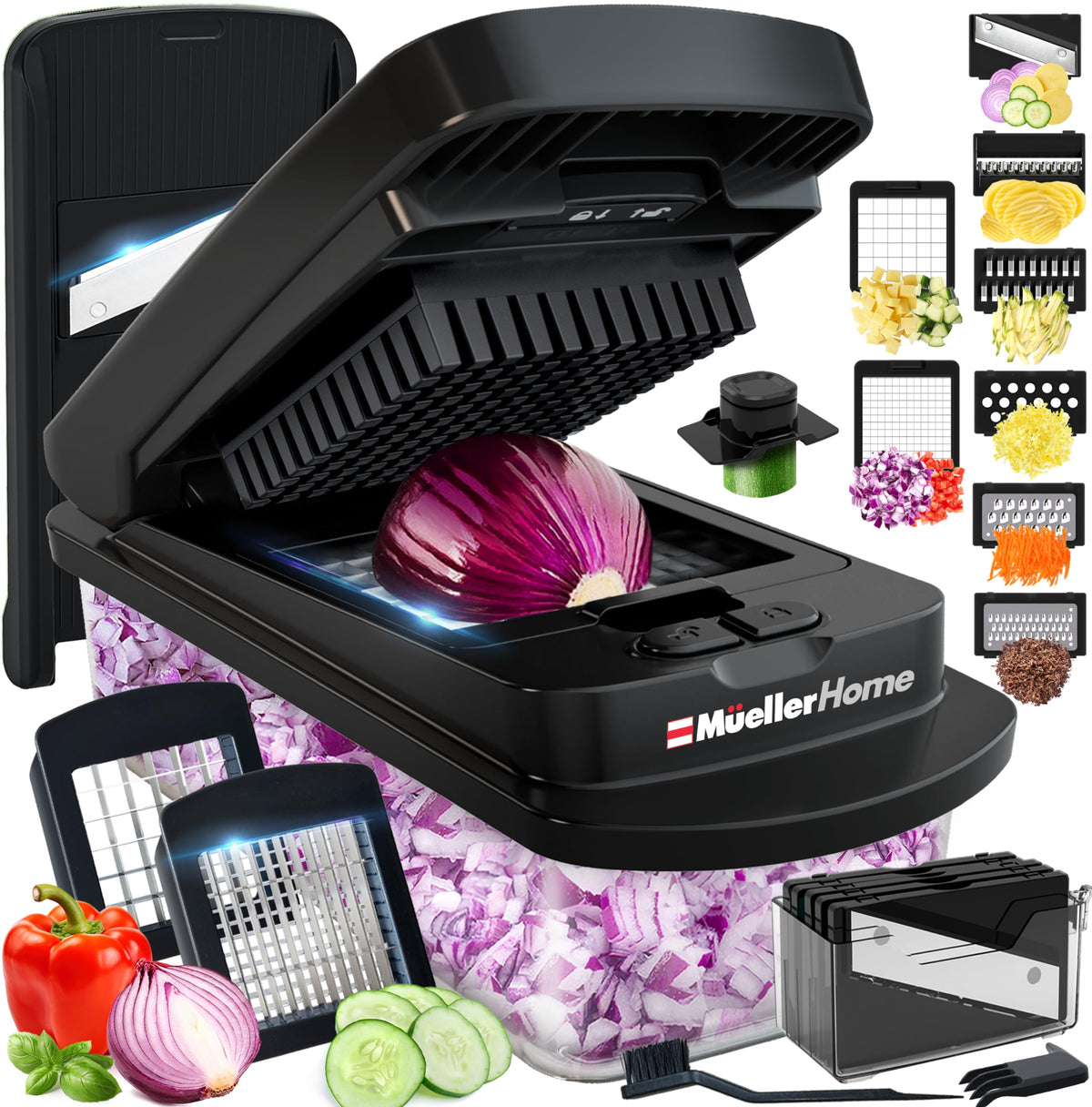 Pro-Series Vegetable Chopper for Easy Meal Prep