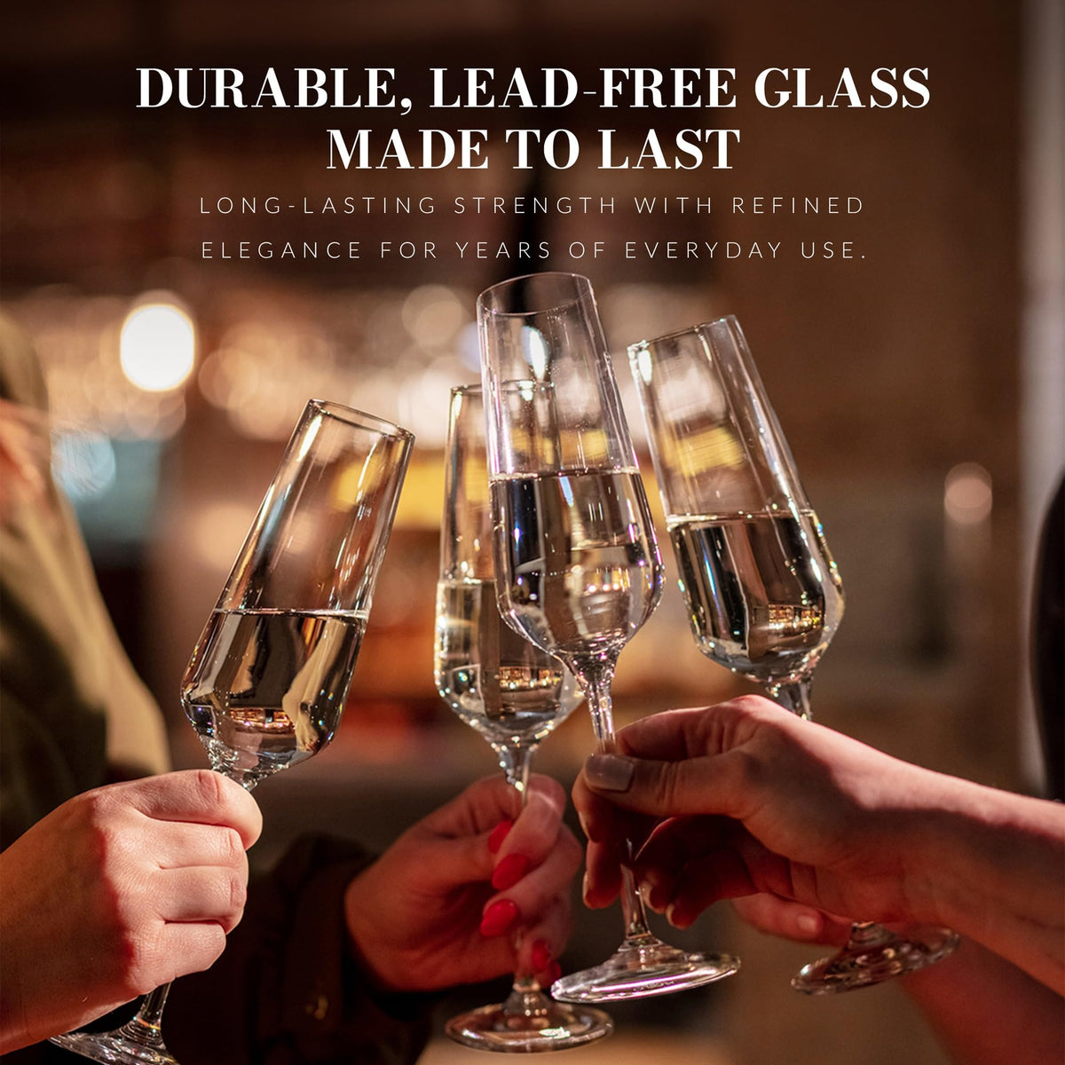 Avant Garde Crystal Drinking Glass Set