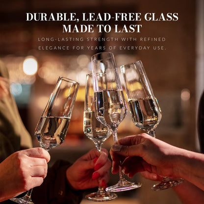 Avant Garde Crystal Drinking Glass Set
