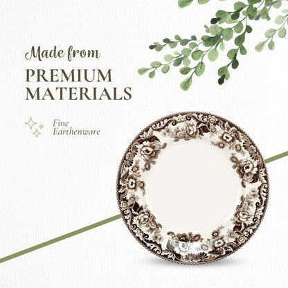 Classic Porcelain Dinner Plate