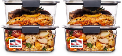2-Compartment Meal Prep Containers with Lids