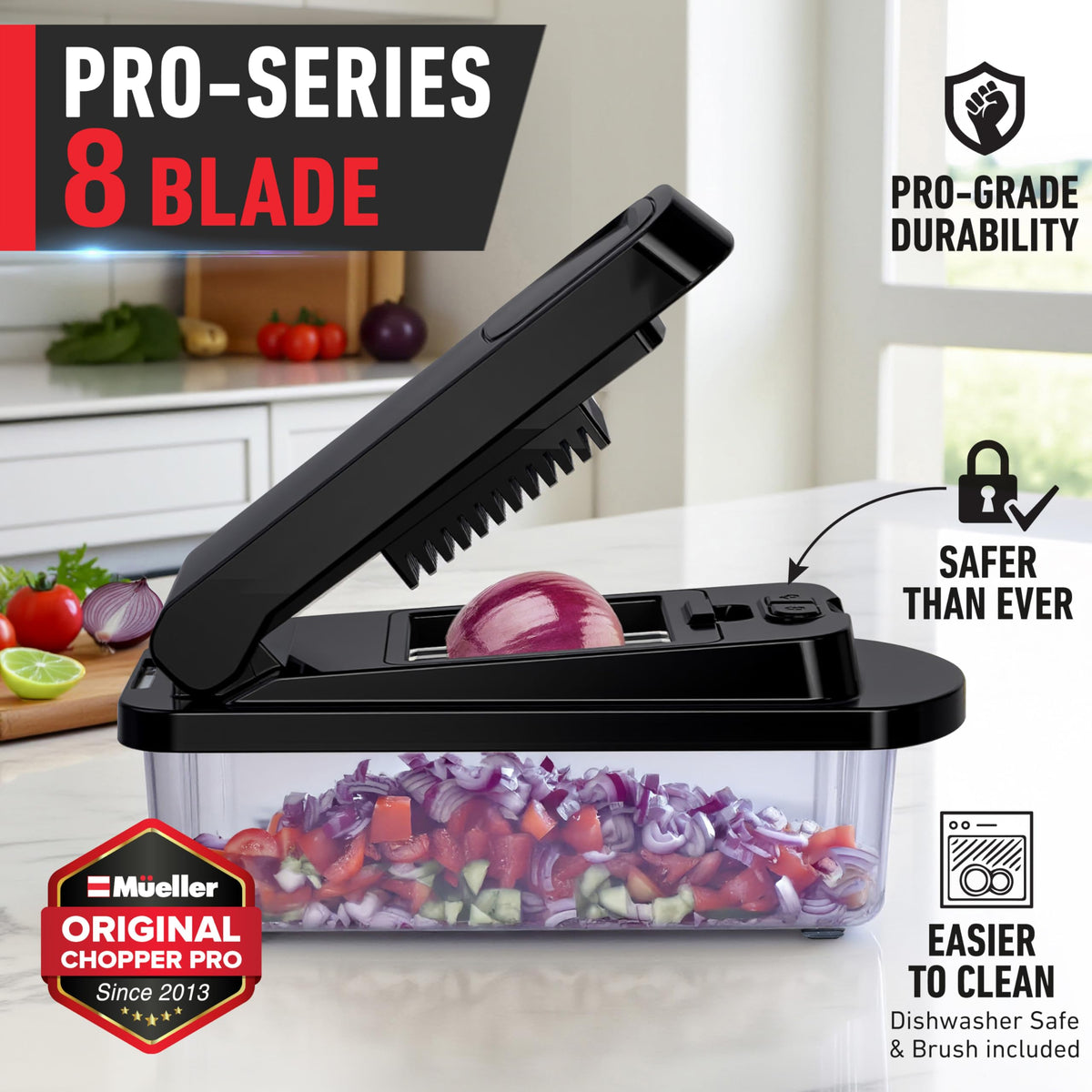 Pro-Series Vegetable Chopper for Easy Meal Prep