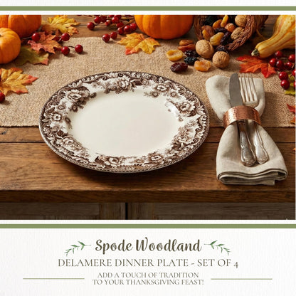 Classic Porcelain Dinner Plate