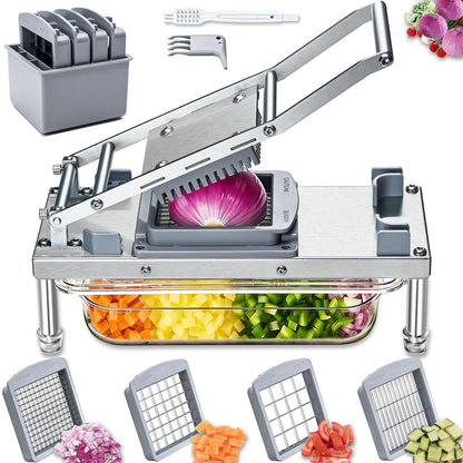 Vegetable Chopper & Dicer with Storage Container