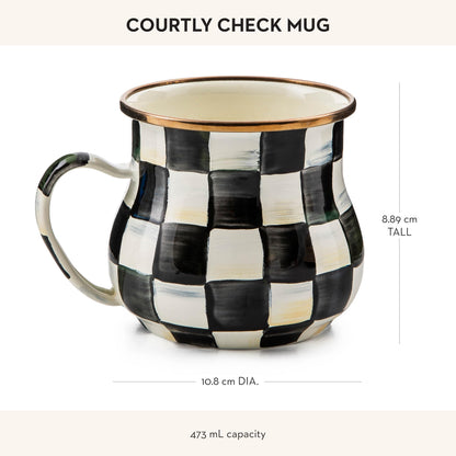 Enamel Coffee & Tea Mug for Everyday Sipping