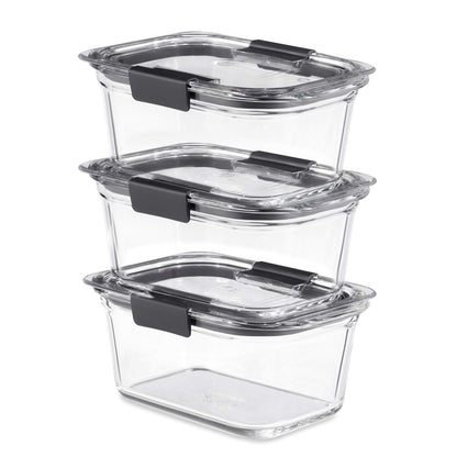 Glass Food Storage Container Set - 9 Piece