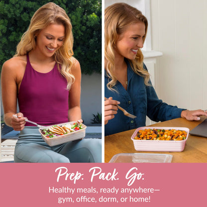 Food Storage Container Set with Lids - 20 Piece