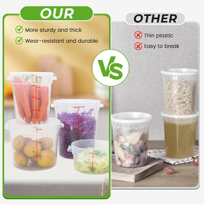 Food Storage Container Set with Lids