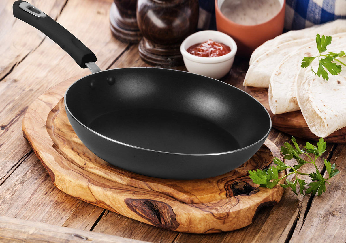 Utopia Kitchen Nonstick Frying Pan Set - 3 Piece Induction Bottom - 8 Inches, 9.5 Inches and 11 Inches