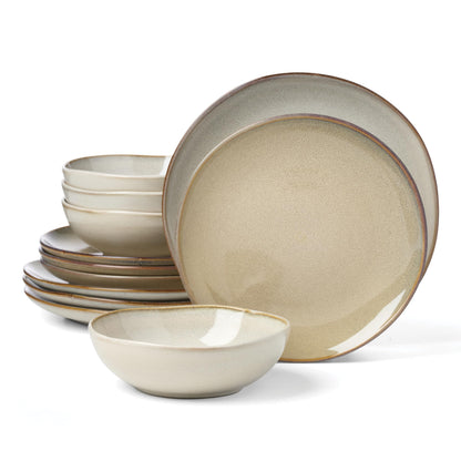 Organic Oatmeal Dinnerware Set