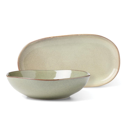 Organic Oatmeal Dinnerware Set