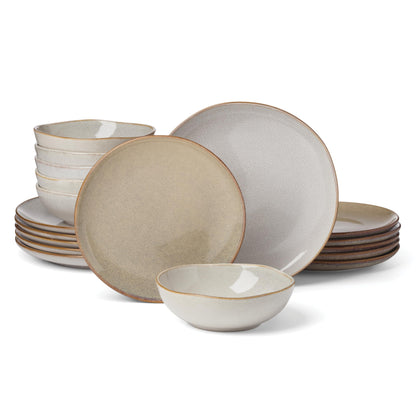 Organic Oatmeal Dinnerware Set