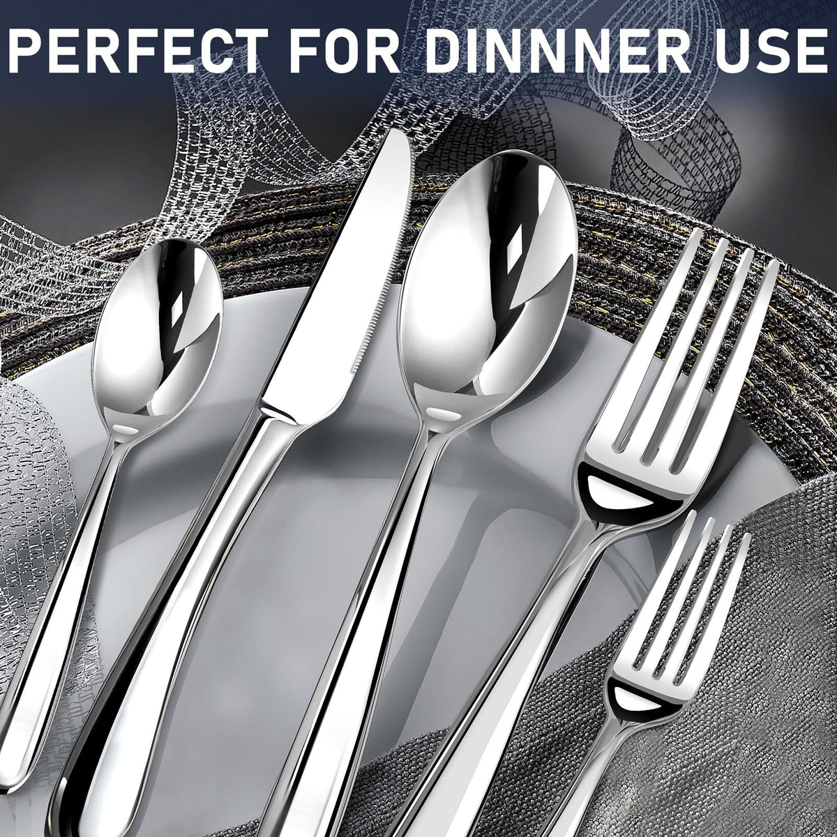 Stainless Steel Flatware Set for Everyday Dining