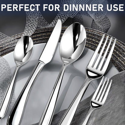 Stainless Steel Flatware Set for Everyday Dining