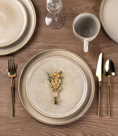 Dinner & Salad Plate Set for Everyday Dining