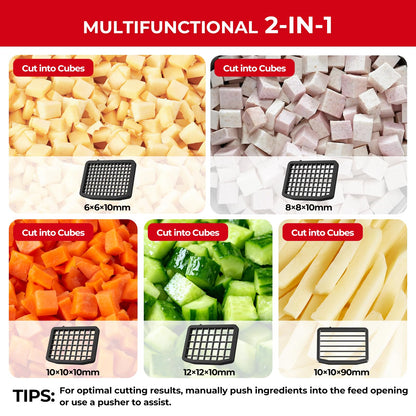 Electric Vegetable Chopper with Accessories