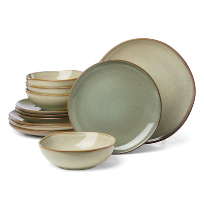 Organic Oatmeal Dinnerware Set