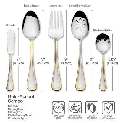 Kyler Stainless Steel Flatware Service Set