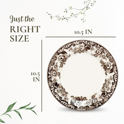 Classic Porcelain Dinner Plate