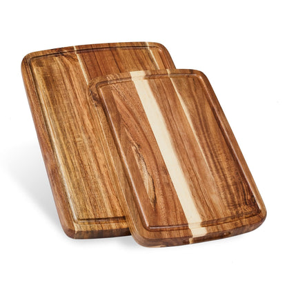 End-Grain Walnut Cutting Board with Juice Groove