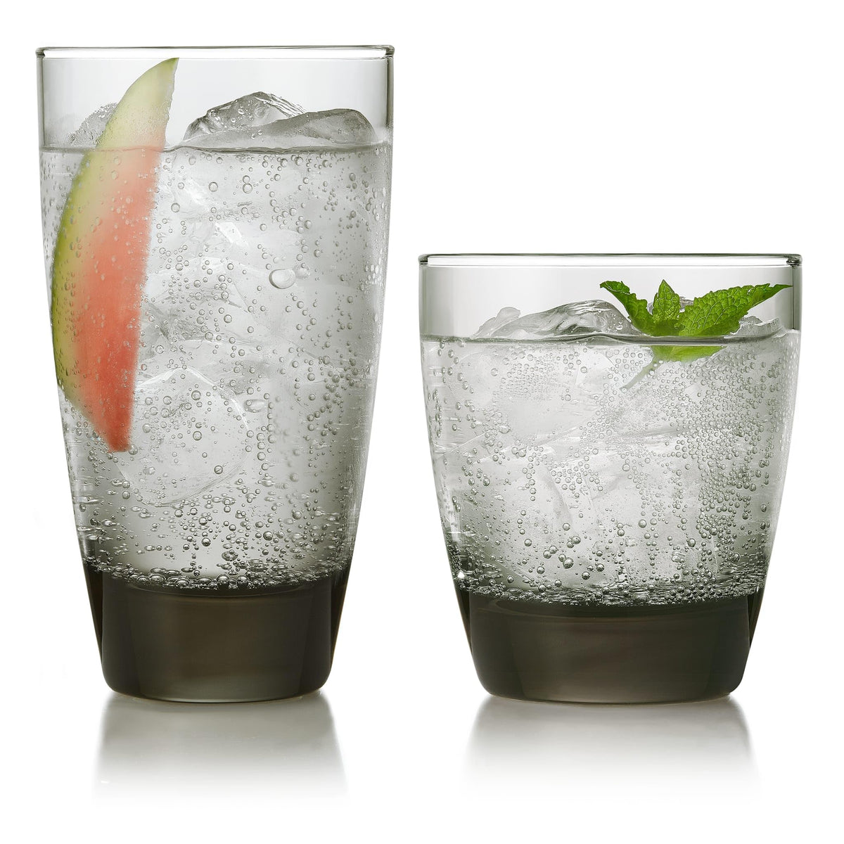 Classic Glass Tumblers for Mixed Drinks