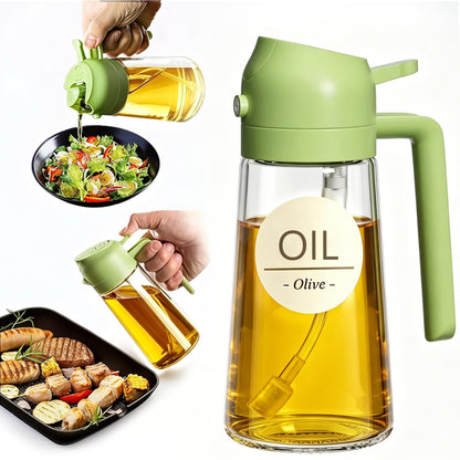 Pure Future 2-in-1 Olive Oil Sprayer for Cooking