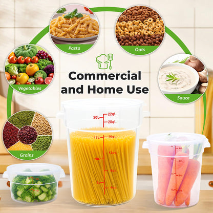 Food Storage Container Set with Lids