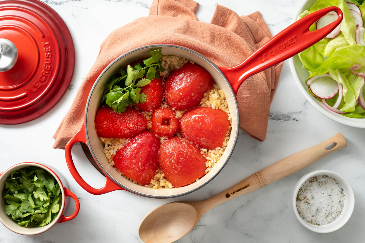 Enameled Cast Iron Saucepan with Lid - 1.75 Qt