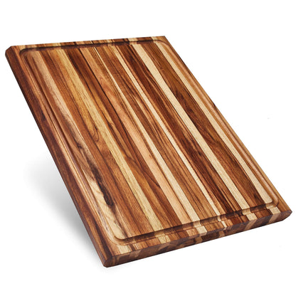 End-Grain Walnut Cutting Board with Juice Groove