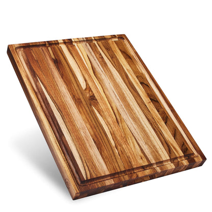 End-Grain Walnut Cutting Board with Juice Groove